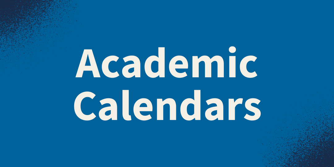 academic calendars
